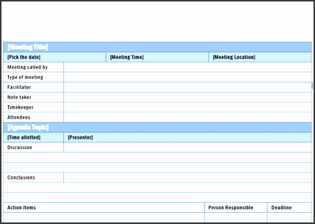 detailed meeting minutes word 2016