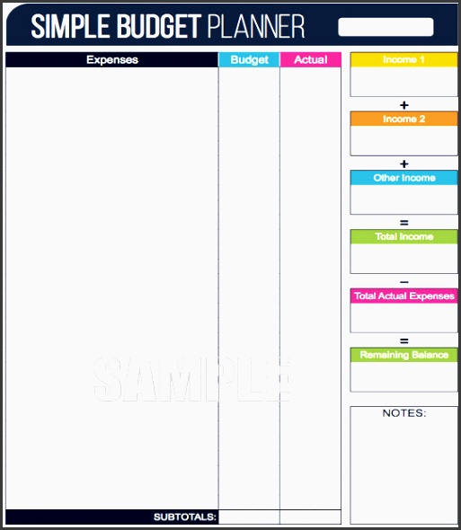 12 simple bud templates free sample example format