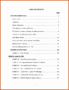 6+ Ms Word Table Of Contents Template