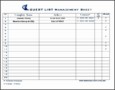 9 Ms Word Wedding Guest List Template