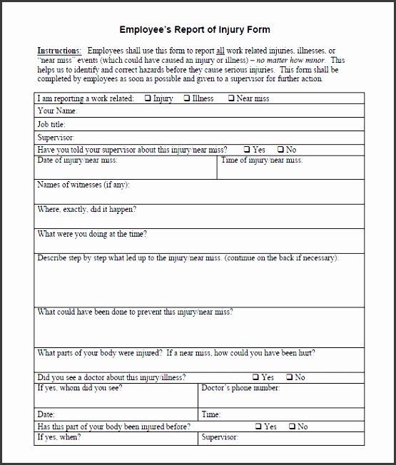 critical incident report template