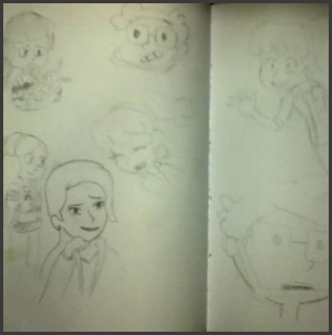obituary fan art show re mended to me by gusthegreat sketch beginning