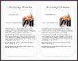 10 Obituary Template In Word
