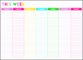 5 Official Task List Template