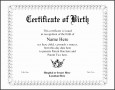 6 Online Birth Certificate Template