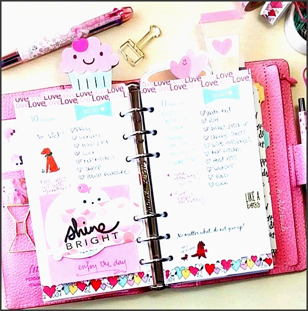 how pretty are my cupcake and coffee clips in carladetaboada planner theangelshoppe