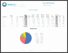 direct mail rev report sample
