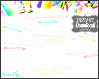 printable party planner 14 pages instant birthday baby shower party decor