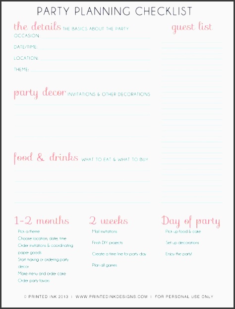 6 steps to planning the perfect party