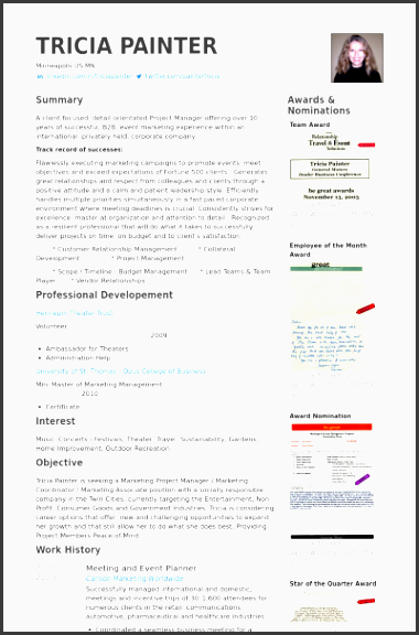 meeting and event planner resume samples