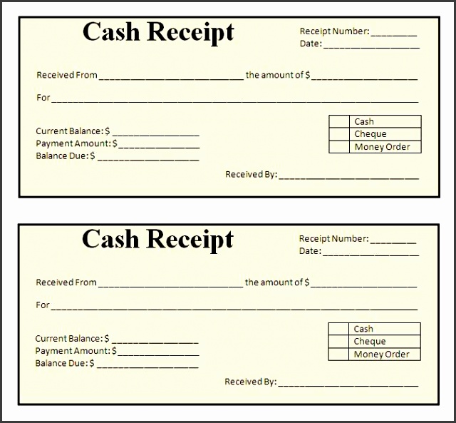 home Â business template Â clever cash and payment receipt template sample