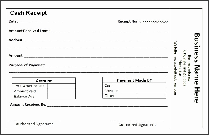 18 payment receipt templates free sample example format