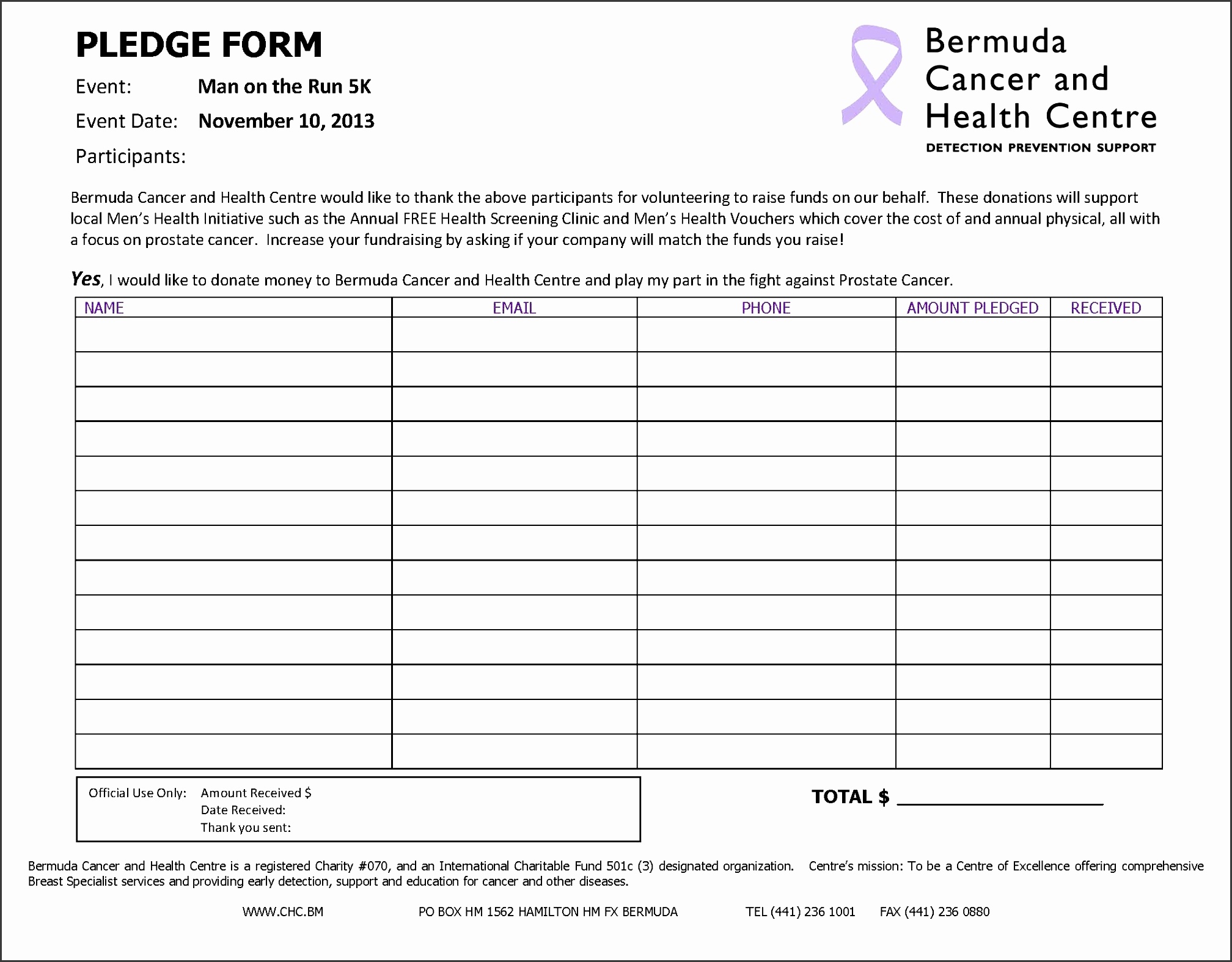 sponsored run form template website resume cover letter