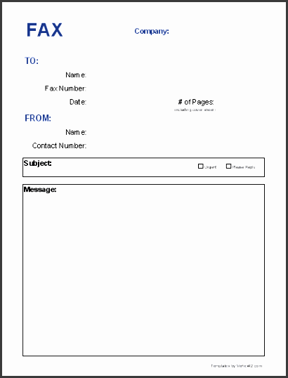 blank fax cover page free fax cover sheet template printable fax cover sheet