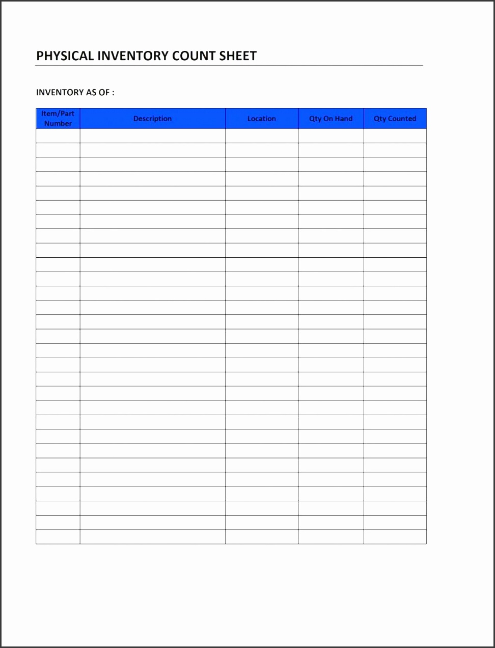 business inventory checklist physical counting sheet template sample helloalive templates free spreadsheet printable forms