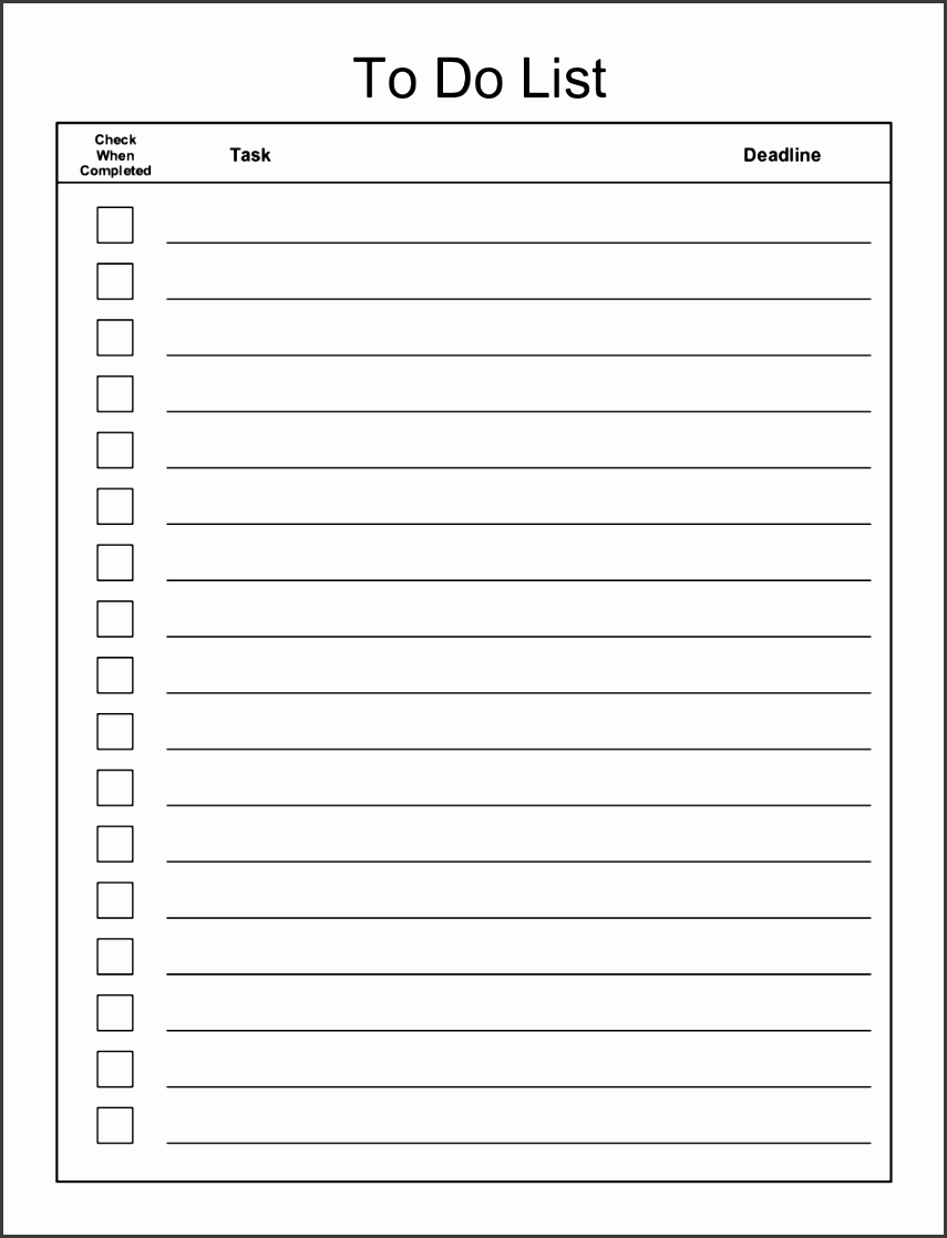 to do list printable template fax templates for word editable blank calendar 2017 divorce decree pay stubs invoice microsoft birthday party planning checklist contract parison