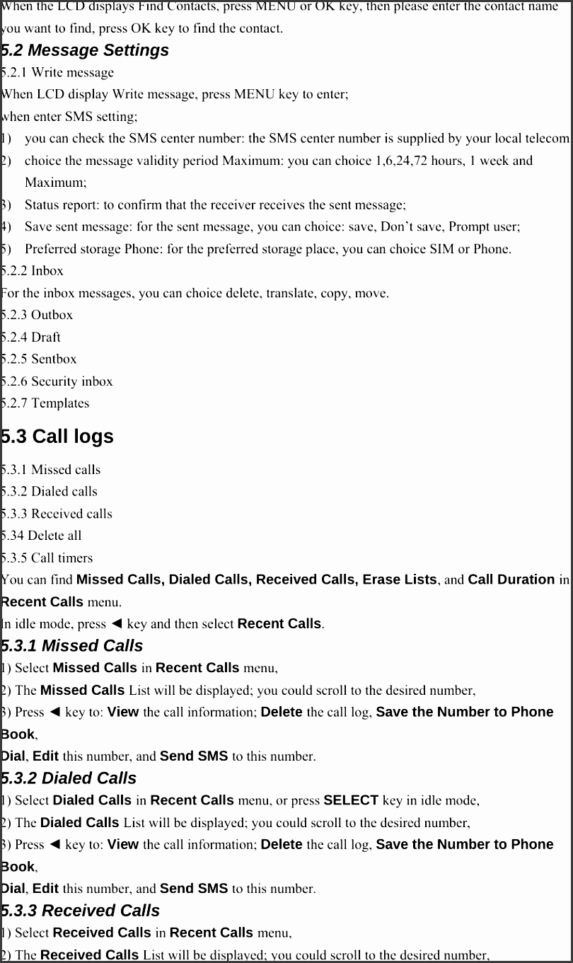 page 8 of fh302 gsm wireless fixed telephone user manual nexus tele services hk