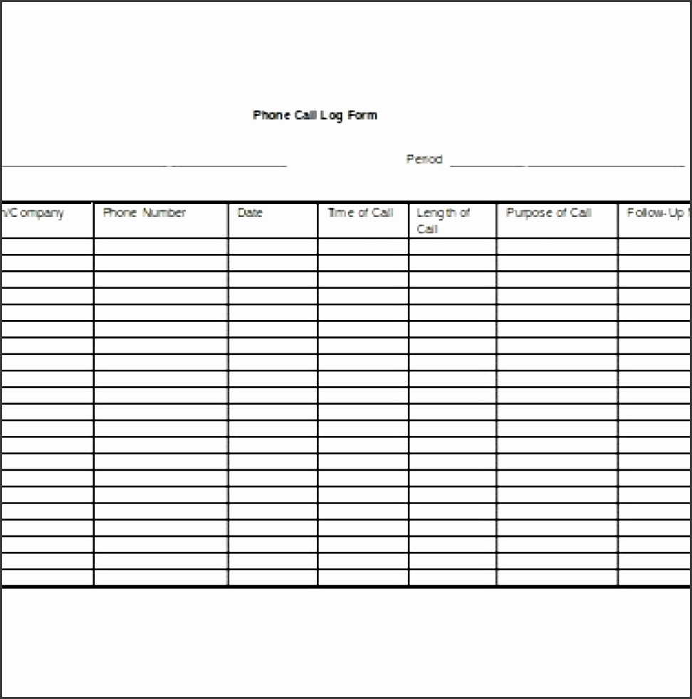 call log template 11 free word excel pdf documents regarding phone call log form