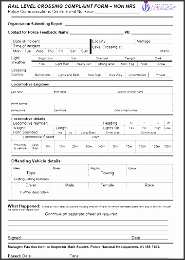 police report template forms free printable with premium design and ready to print online