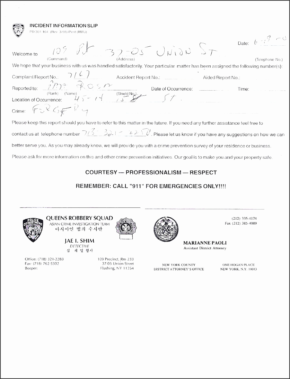 criminal background check form best free