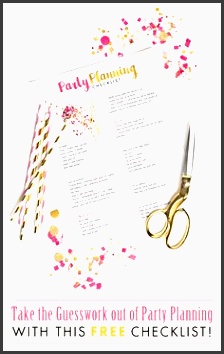free party planning checklist
