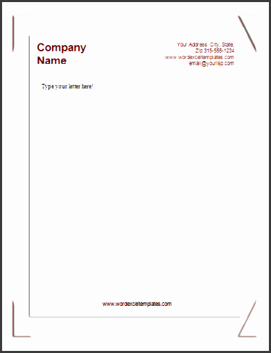 business letterhead 6 412Ã 531