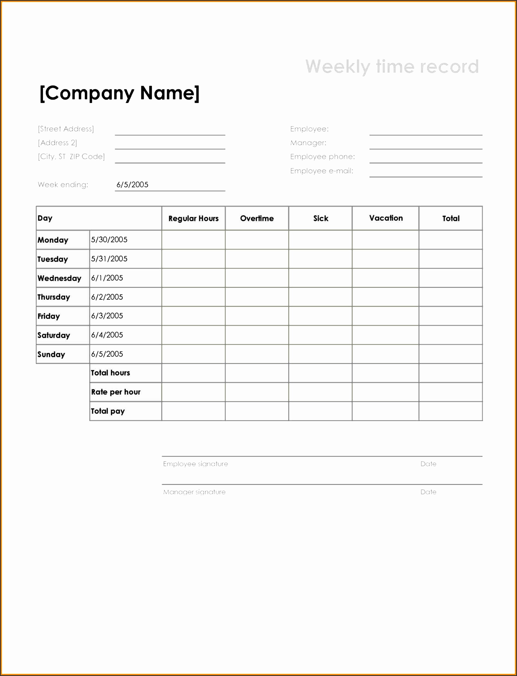 record google search construction printable time sheet timeline template printable employee time cards template free time