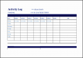 7 Printable Daily Work Log Template