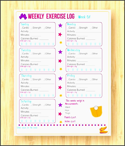 ting organized is essential to any fitness routine a weight loss planner helps check