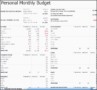 6 Printable Family Monthly Budget Planner for Free