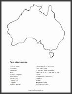 printable cube pattern or template Â australia maps