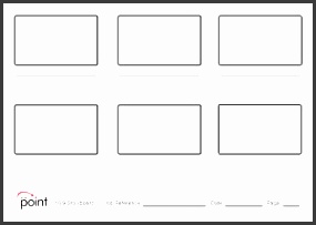 16 9 story board template