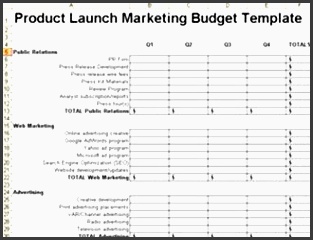 product launch plan marketing bud template