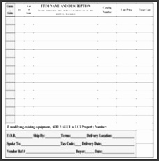 effective order form template for goods or product sales a part of under business