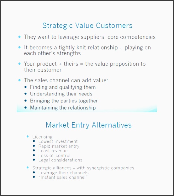 sales and marketing plan template free