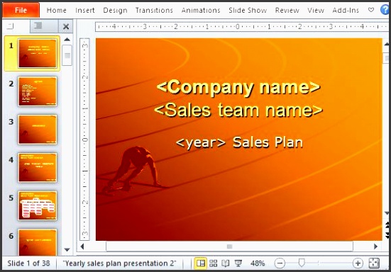 sales plan template image 2