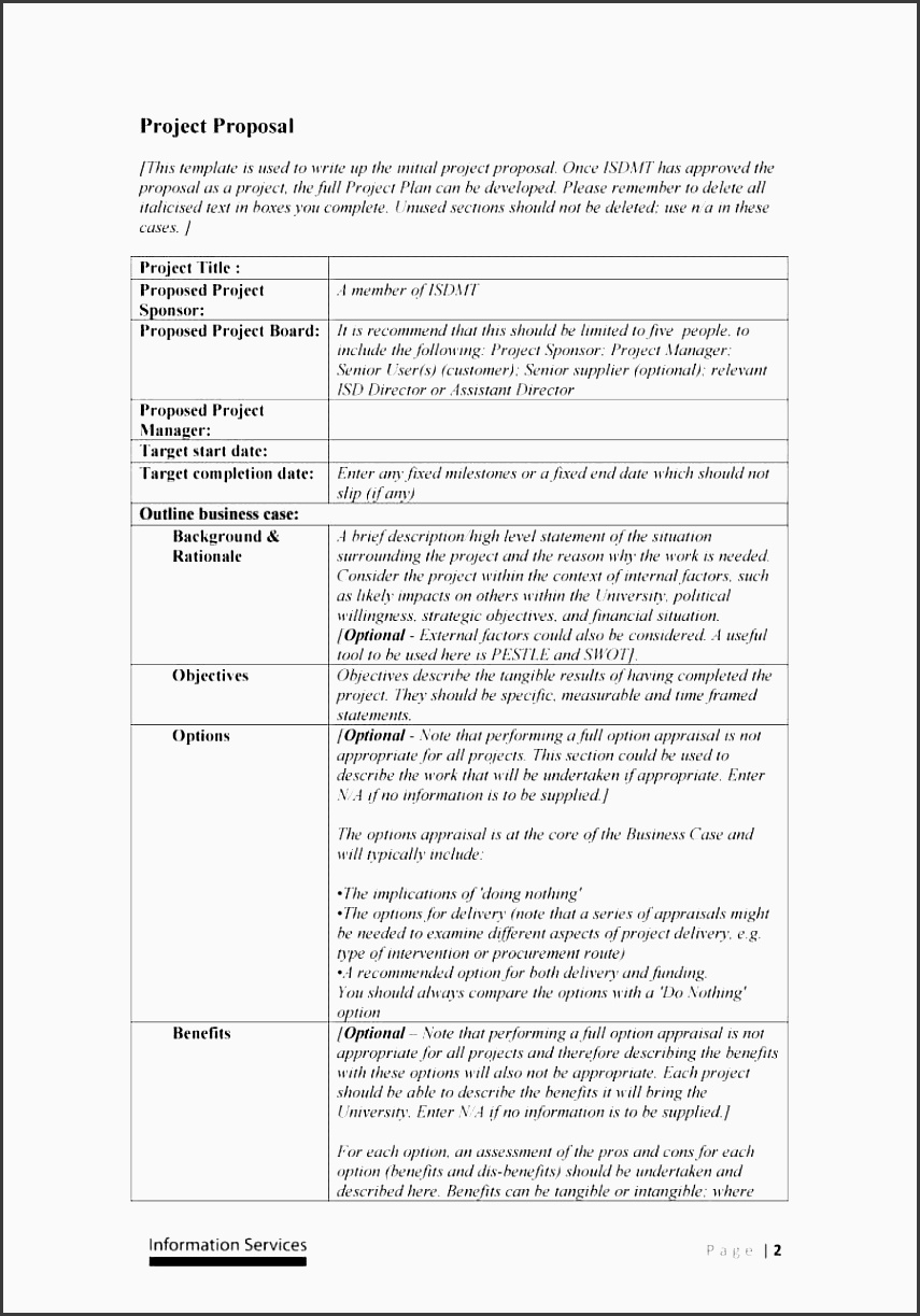 printable project proposal template 04