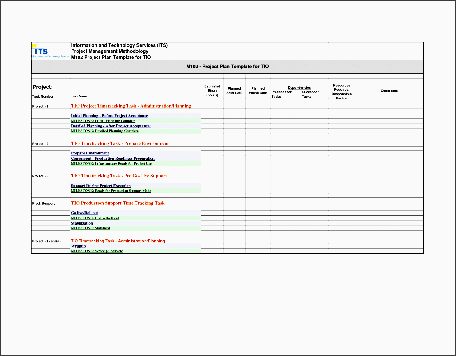 project planner excel template free plan for best photos of schedule post an image