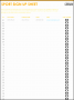 10 Prospect Sign Up Sheet Template