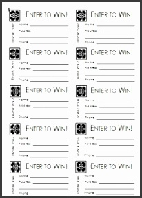 raffle ticket templates
