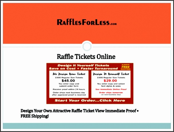 raffle tickets online design your own attractive raffle ticket view immediate proof free shipping