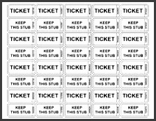free printable raffle tickets use for general conference