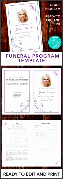 funeral program template order of service memorial programs memorial service 8 pages pink carnations program template funeral and template