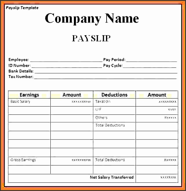 us salary slip format us salary slip format