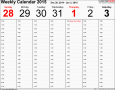 10 Sample Weekly Planner format