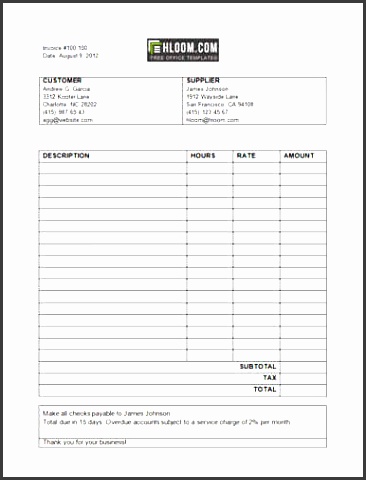 service invoice template free 25 free service invoice templates billing in word and excel