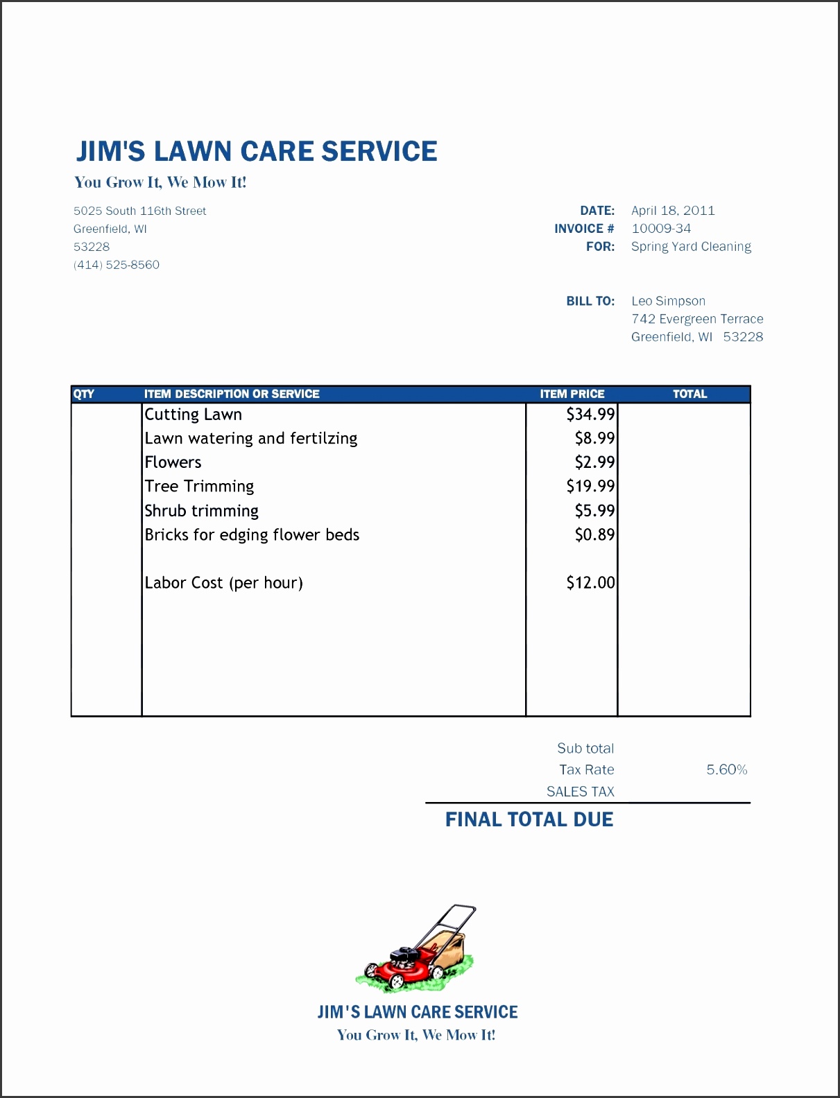 you can use this service invoice template excel template to record your services and labor charges one for free right here service invoice sample