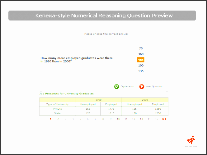 deutsche bank numerical test assessment centre and interview preparation jobtestprep