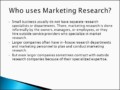 9 Small Business Marketing Research Plan
