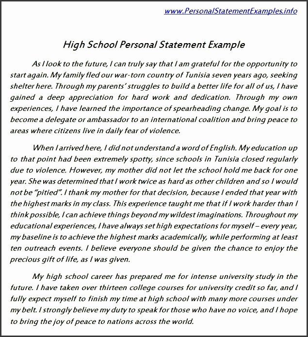 25 best personal statement sample images on pinterest personal